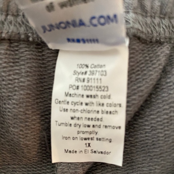 NEW - Junonia Ladies Gray Pants - Size 1x - Picture 6 of 7